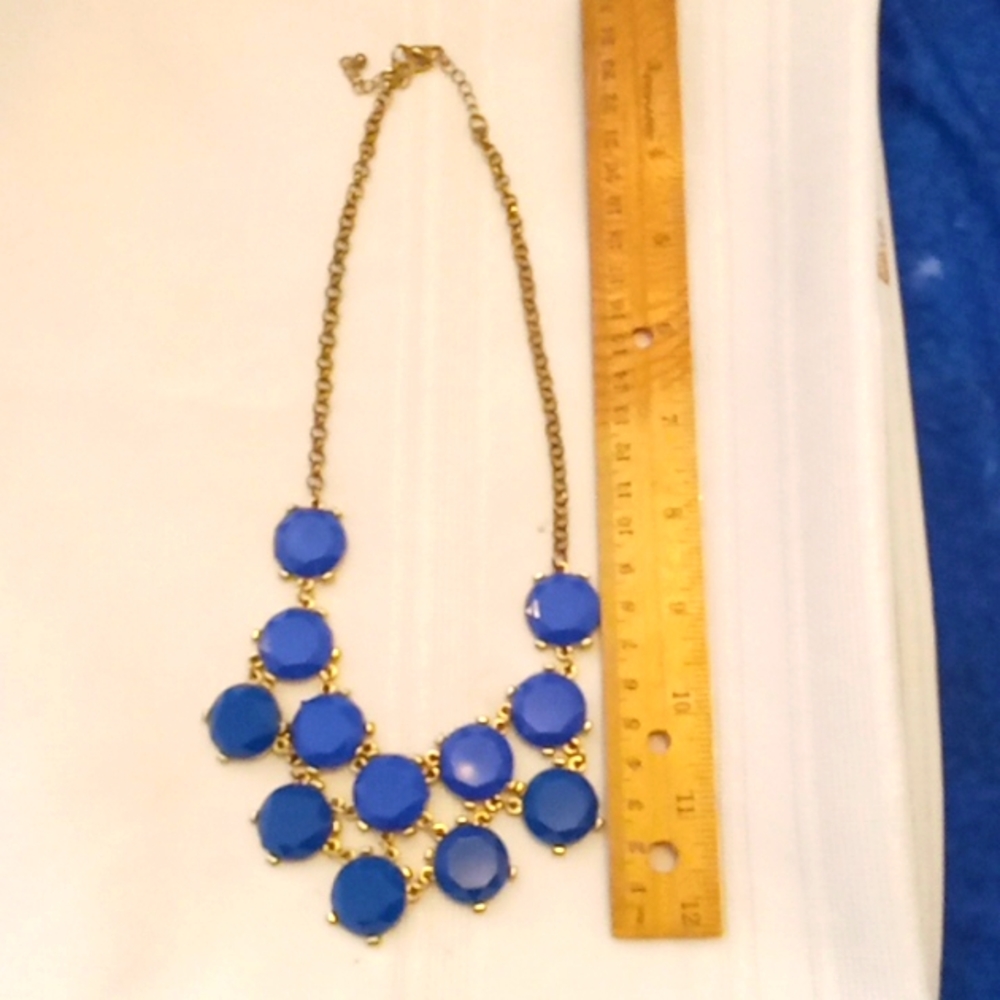 Beautiful Royal Blue Vintage Necklace !!!!!!!!!